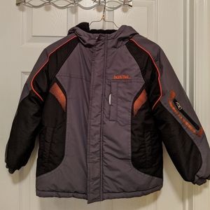 Boys winter jacket with fleece lining